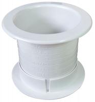 36M946 Dual Sided Grommet, Wht, 2.5In