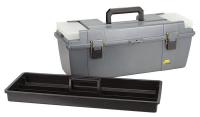 36N221 Tool Box, Tray, 26 in. D, Gray