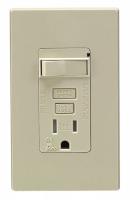 36N346 Tamper Resistant GFCI Switch, Combo, Ivory