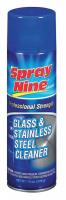 36P471 Glass and St. Steel Cleaner, 19 oz, PK 12