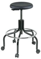 36P877 Stool, 24 to 29 In., Polyurethane