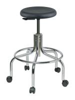 36P891 Stool, 25 to 30 In., Polyurethane