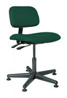 36P908 Uph Chair w/Tilt, 16.5 to 21.5 In, Grn Fab