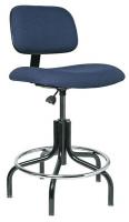 36P920 Uph Chair, 19 to 24 In, Navy Fab