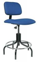 36P921 Uph Chair, 19 to 24 In, RoyBlue Fab