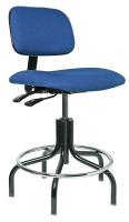 36P930 Uph Chair w/Tilt, 19 to 24 In, RoyBlue Fab