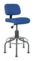 36R105 Uph Chair, 25 to 30 In, Roy Blue Fab