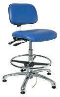 36R148 ESD/CR Uph Chair w/Tilt, 21.5-31.5, BluVin