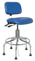 36R156 ESD/CR Uph Chair w/Tilt, 25-30 in, BlueVin