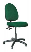 36R168 Uph Chair w/Tilt, 17 to 22 In, Green Fab