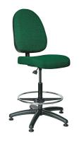 36R205 Uph Chair, 24 to 34 In, Green Fab
