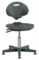 36R230 CR Poly Chair w/Tilt, 15-20 in, Black