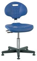 36R231 CR Poly Chair w/Tilt, 15-20 in, Blue