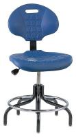 36R234 Poly Chair, 18 to 23 In, Blue