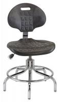 36R236 CR Poly Chair, 19-24 in, Black