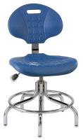 36R237 CR Poly Chair, 19-24 in, Blue