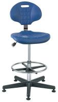 36R260 CR Poly Chair, 21-31 in, Blue