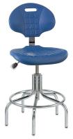 36R266 CR Poly Chair, 24-29 in, Blue