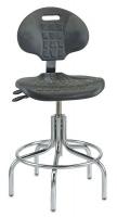 36R269 CR Poly Chair w/Tilt, 24-29 in, Black