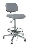 36R331 ESD Uph Chair, 19-26.5 in, GrayFabric
