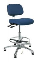 36R350 ESD Uph Chairw/Tilt, 21.5-31.5, NavyFab