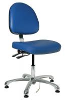 36R407 ESD/CR Chair w/Tilt, 15.5-21 in, BluVin