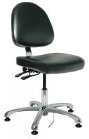 36R412 ESD/CR Chair w/Tilt, 15.5-21 in, BlkV