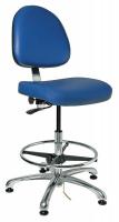 36R505 ESD/CR Chair, 21.5-31.5 in, BlueVin