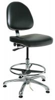 36R506 ESD/CR Chair, 21.5-31.5 in, BlackVin