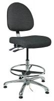 36R539 ESD Uph Chair w/Tilt, 21.5-31.5, CharFab