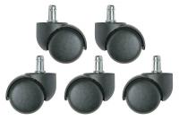 36R592 Dual Wheel Carpet Casters