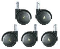 36R611 ESD Dual Wheel Interval Brake Casters