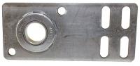 36R854 Bearing Flat End Plate, 10 Ga, 6-5/8 In