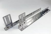 36R917 Track Jamb Bracket, SS, 1 to 2 In Door, PR