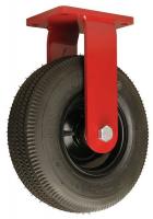 36T704 Rigid Pneumatic Caster, 3&quot; W, 12&quot; Dia