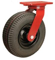 36T706 Swivel Pneumatic Caster, 3" W, 10" Dia