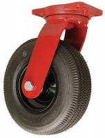 36T707 Swivel Pneumatic Caster, 3&quot; W, 12&quot; Dia