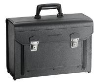 36T758 Tool Storage Case, 17.5x7.25x13, Leather