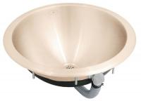 36U007 Lavatory Sink, 12 In Bowl, Counter Top