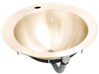 36U014 Lavatory Sink, 10 In Bowl, Counter Top