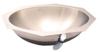 36U042 Lav Sink, 12-1/2x17-1/2In, Undercounter