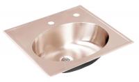 36U053 Lavatory Sink, 11-3/8 x 15-1/2 In, Counter