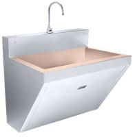 36U065 Scrub Sink, 17-1/2 x 30 In Bowl, Wall