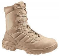 36U101 Boots, Mens, 8M, Lace/Zipper, Tan, PR