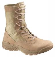36U240 Boots, Mens, 9-1/2EW, Lace, Tan, PR