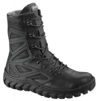 36U260 Boots, Mens, 9-1/2EW, Lace, Black, PR