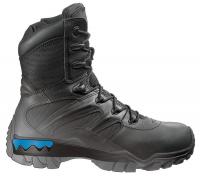 36U653 Boots, Mens, 10-1/2EW, Lace/Zipper, Black, PR