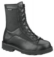 36U974 Boots, Mens, 8M, Lace/Zipper, Black, PR