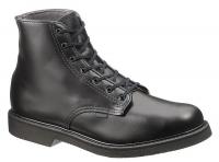 36V186 Boots, Mens, 9-1/2D, Lace, Black, PR