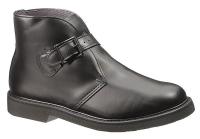 36V257 Boots, Mens, Buckle, 11-1/2D, Black, PR
